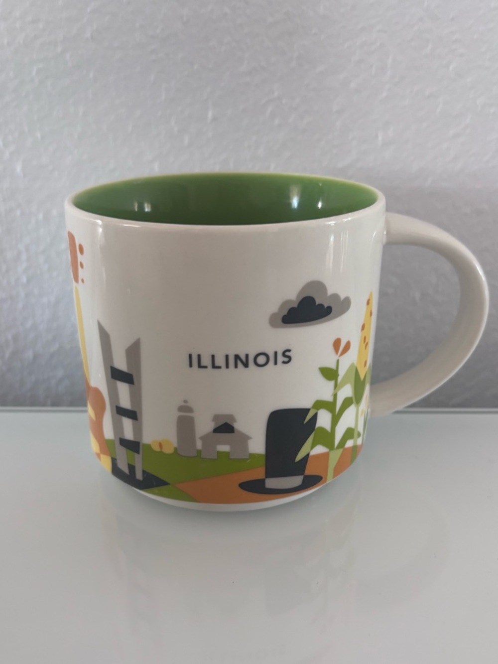 Starbucks You Are Here Collection Illinois Coffee Mug